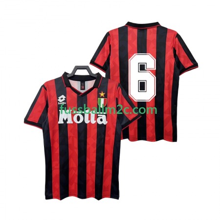 Fußballtrikots AC Mailand 6 1993 Retro Heim Trikotsatz 1994